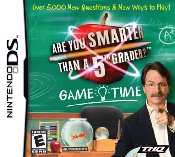 Are You Smarter than a 5th Grader - Game Time (USA) box cover front